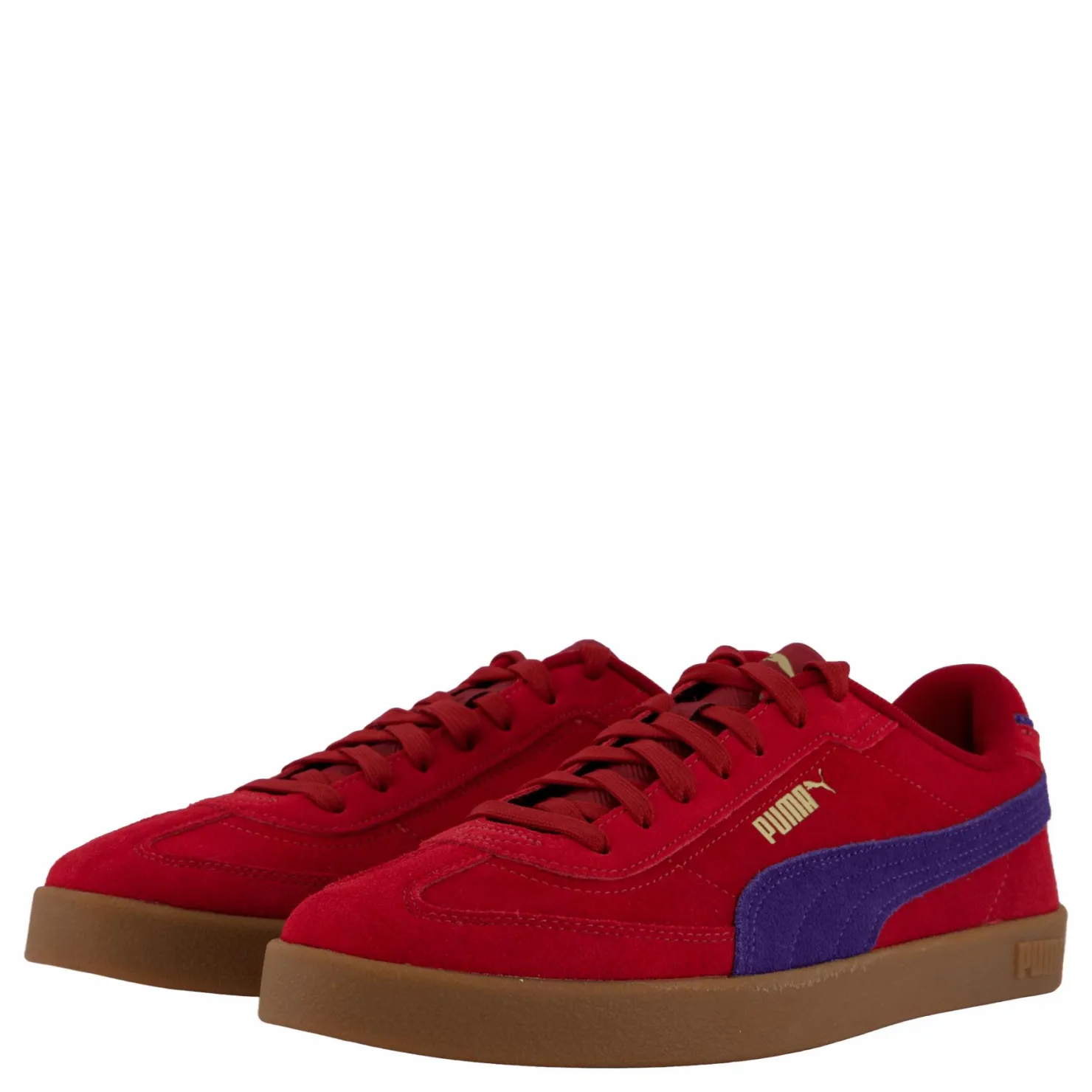 Puma Club Ii Era Suede Dark Crimson-blue Crystal Röd Online