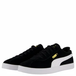 Puma Club Ii Black- White- Gol Svart