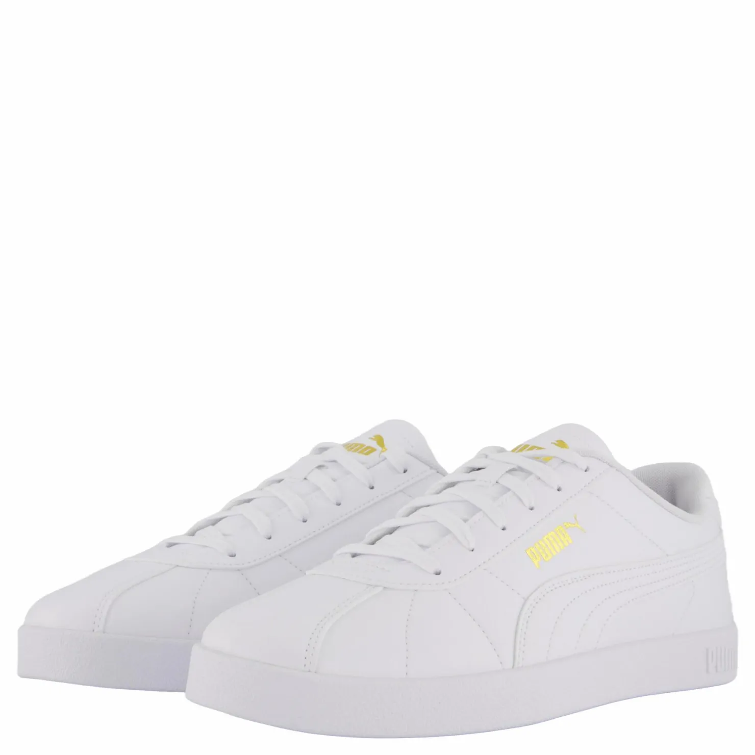 Puma Club Ii Sl White- Gold Vit Sale