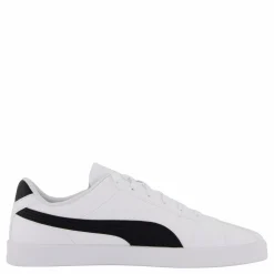 Puma Club Ii Sl White- Black- Gol Vit Clearance