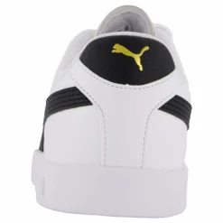 Puma Club Ii Sl White- Black- Gol Vit Clearance