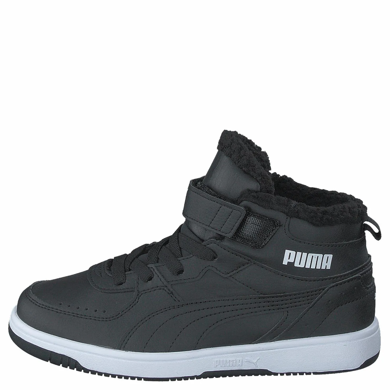 Puma Rebound Joy Fur Ps Black- White Svart Sale