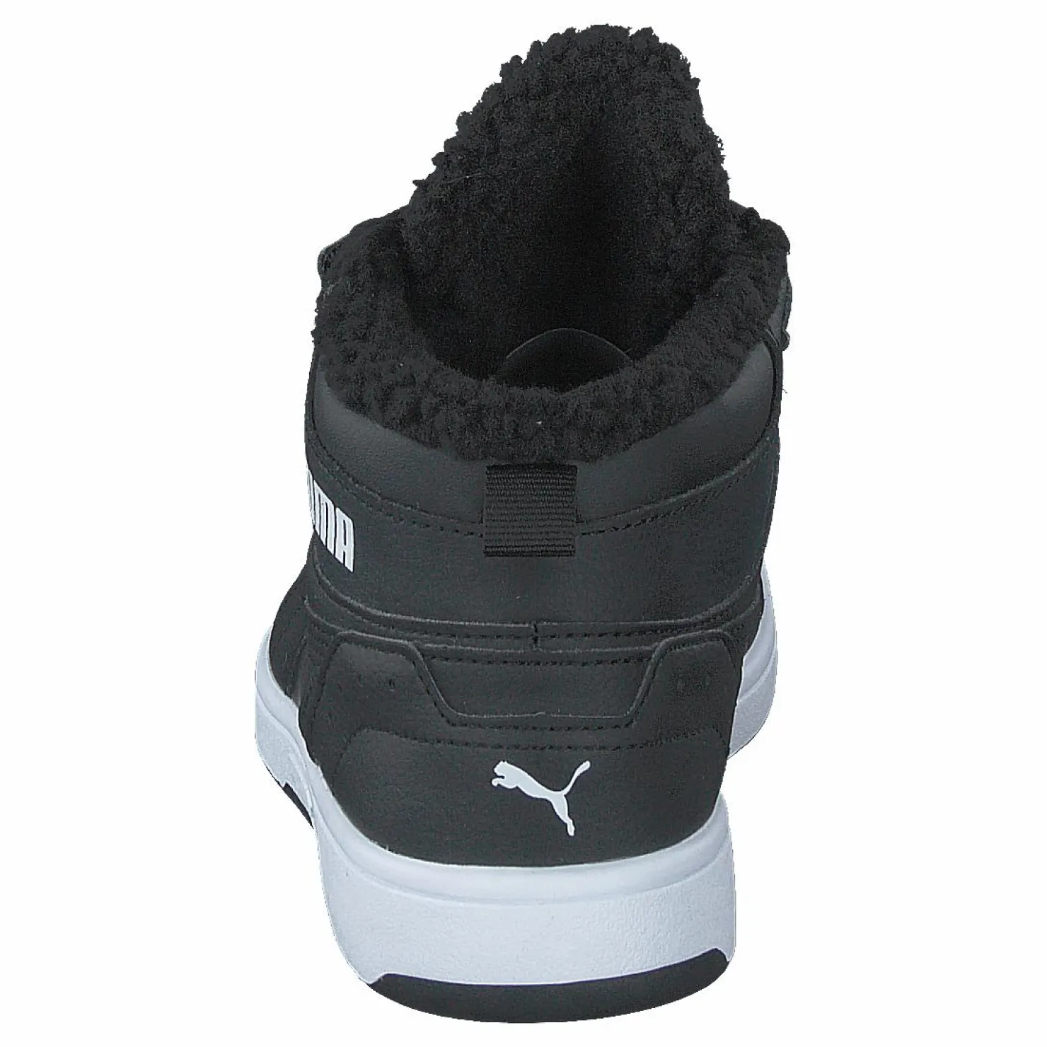Puma Rebound Joy Fur Ps Black- White Svart Sale