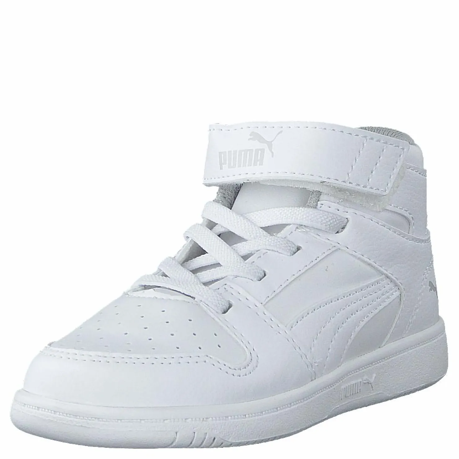 Puma Rebound Layup Sl V Inf White- Black-gray Violet Vit Best