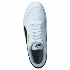 Puma Shuffle White-black-teamgold Guld och Vit New