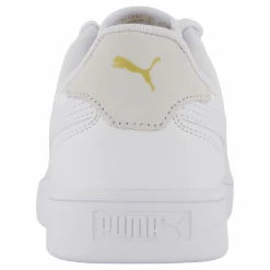 Puma Shuffle White-white-teamgold Guld och Vit
