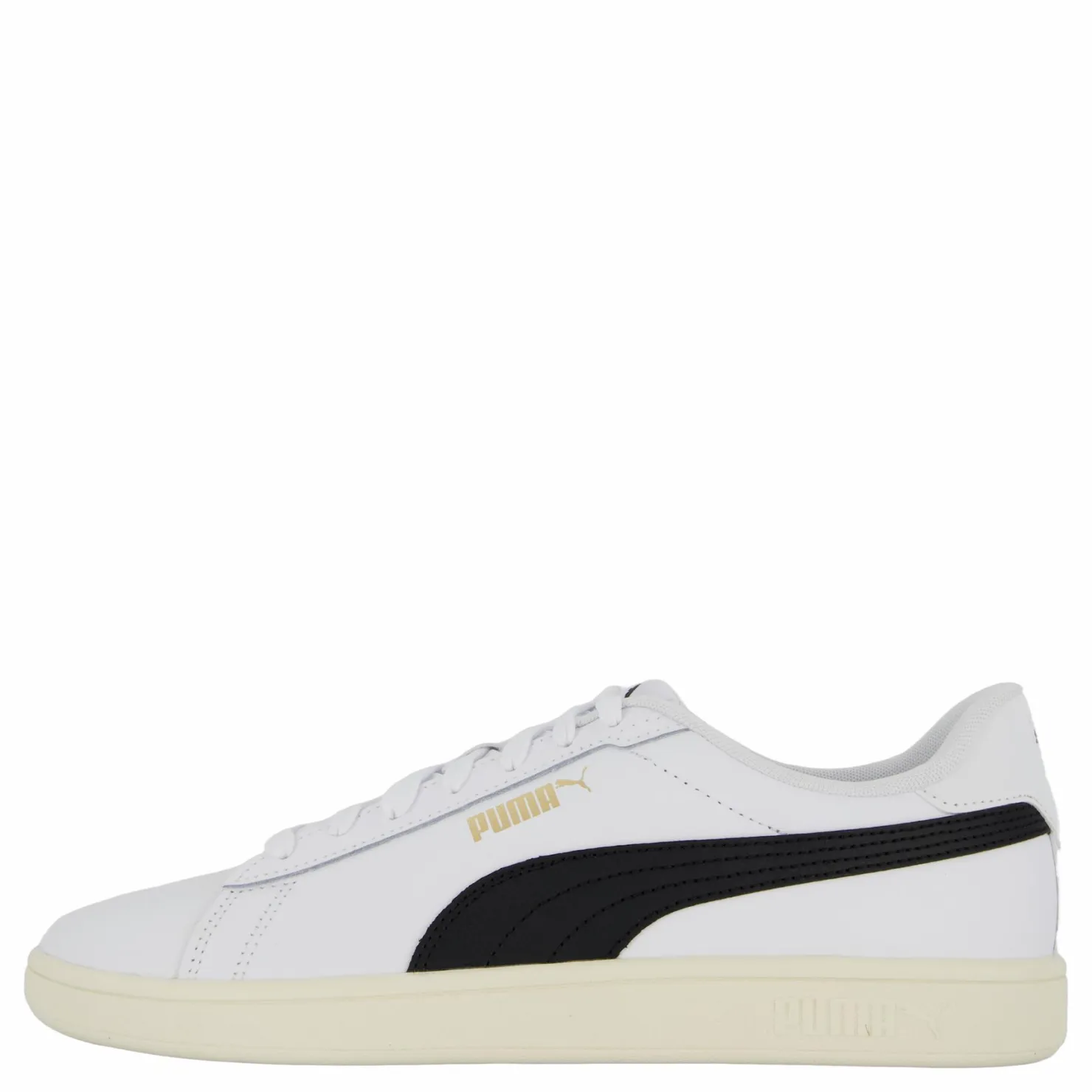 Puma Smash 3.0 L White- Black- Gol Vit New