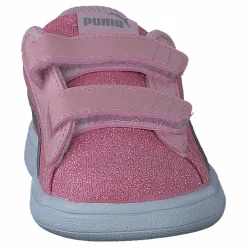 Puma Smash V2 Glitz Glam V Inf Almond Blossom- Silver Rosa Discount