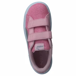 Puma Smash V2 Glitz Glam V Inf Almond Blossom- Silver Rosa Discount