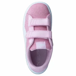 Puma Smash V2 Glitz Glam V Inf Pearl Pink- White Rosa Hot