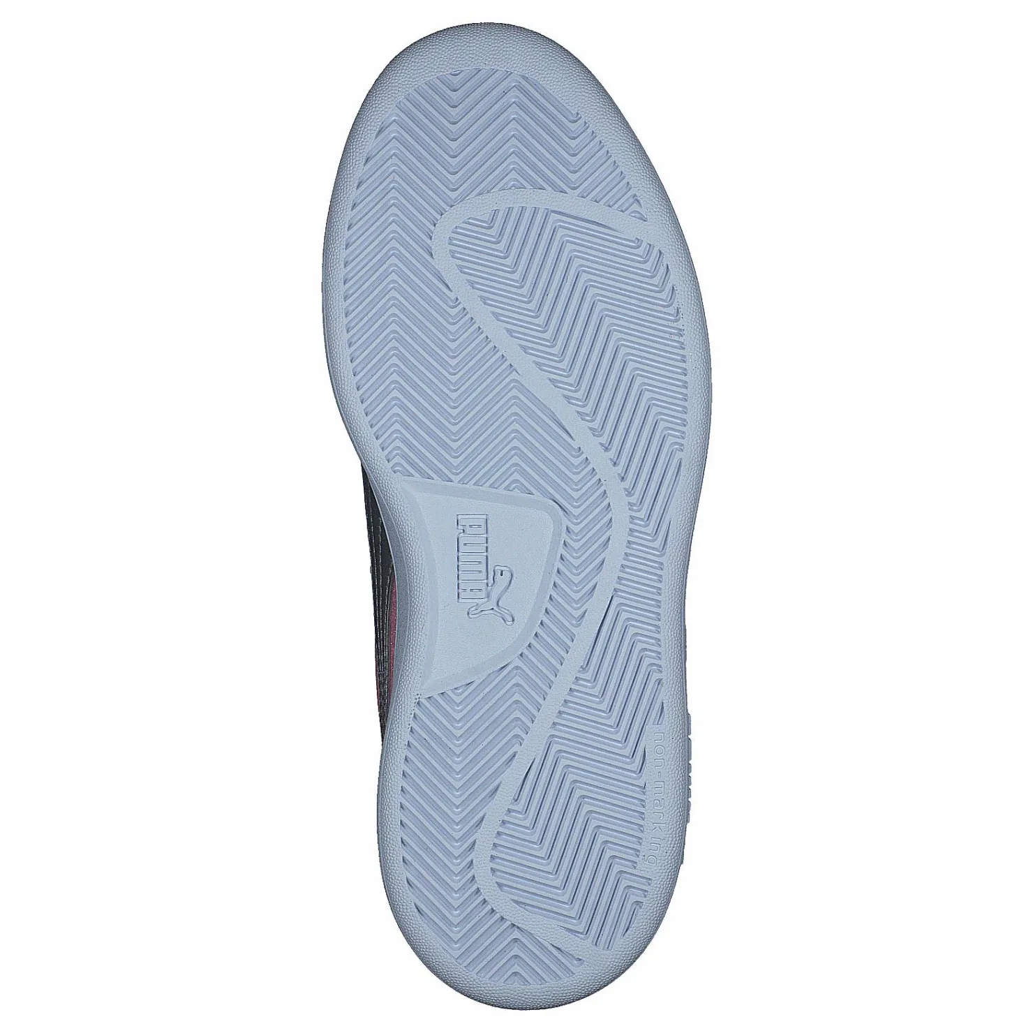 Puma Smash V2 Glitz Glam V Ps Almond Blossom- Silver Rosa New