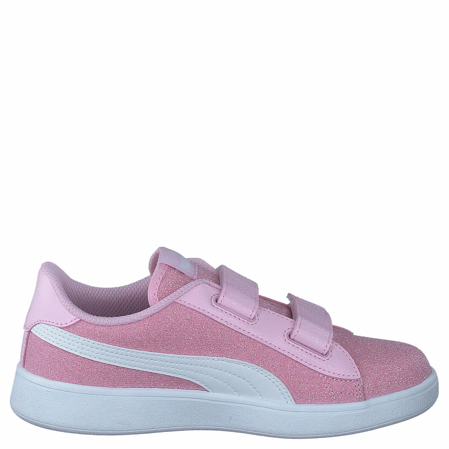 Puma Smash V2 Glitz Glam V Ps Pearl Pink- White Rosa Outlet