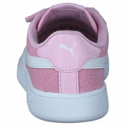 Puma Smash V2 Glitz Glam V Ps Pearl Pink- White Rosa Outlet