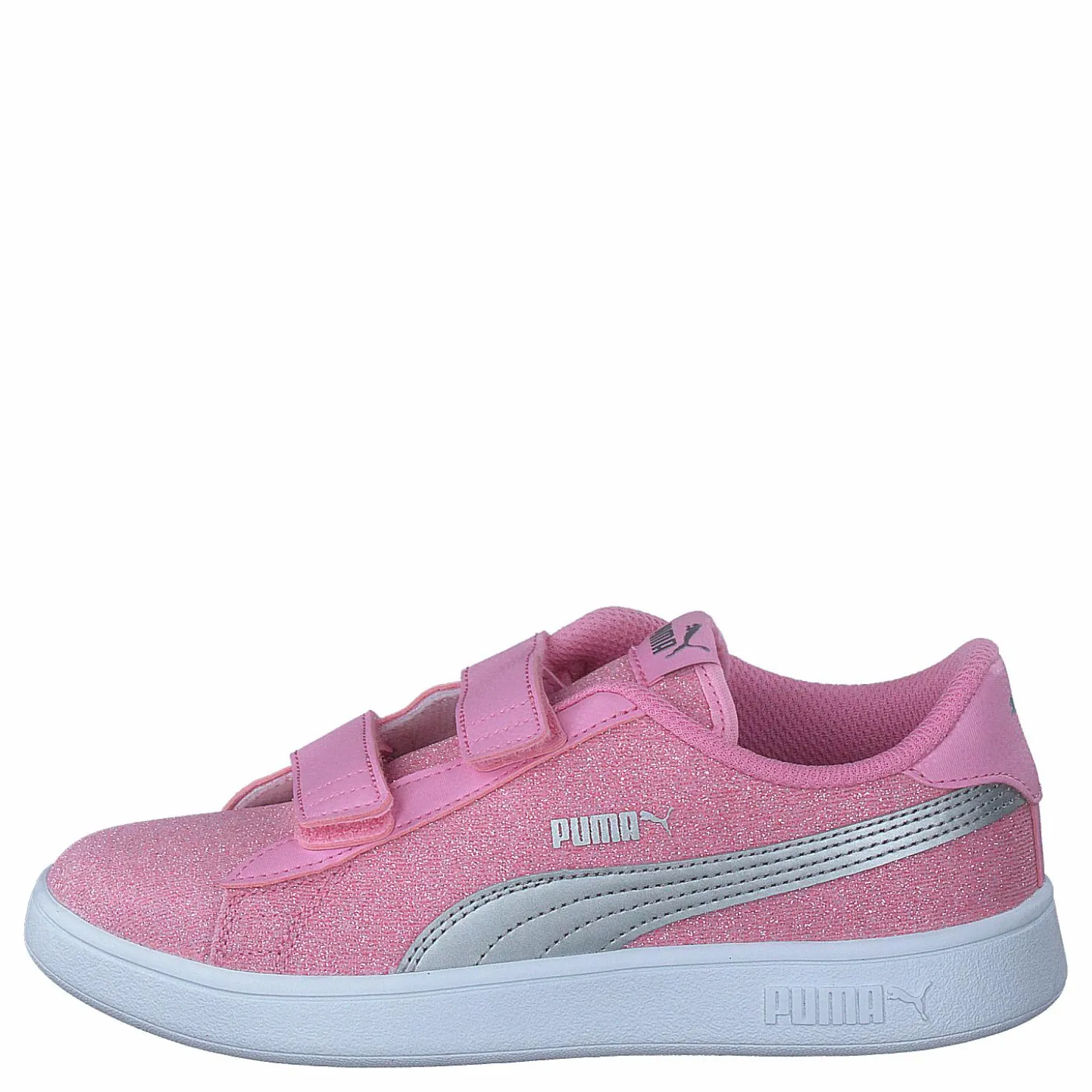 Puma Smash V2 Glitz Glam V Ps Prism Pink- Silver Rosa Discount