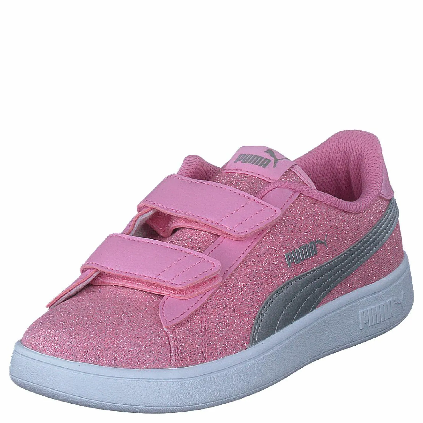 Puma Smash V2 Glitz Glam V Ps Prism Pink- Silver Rosa Discount