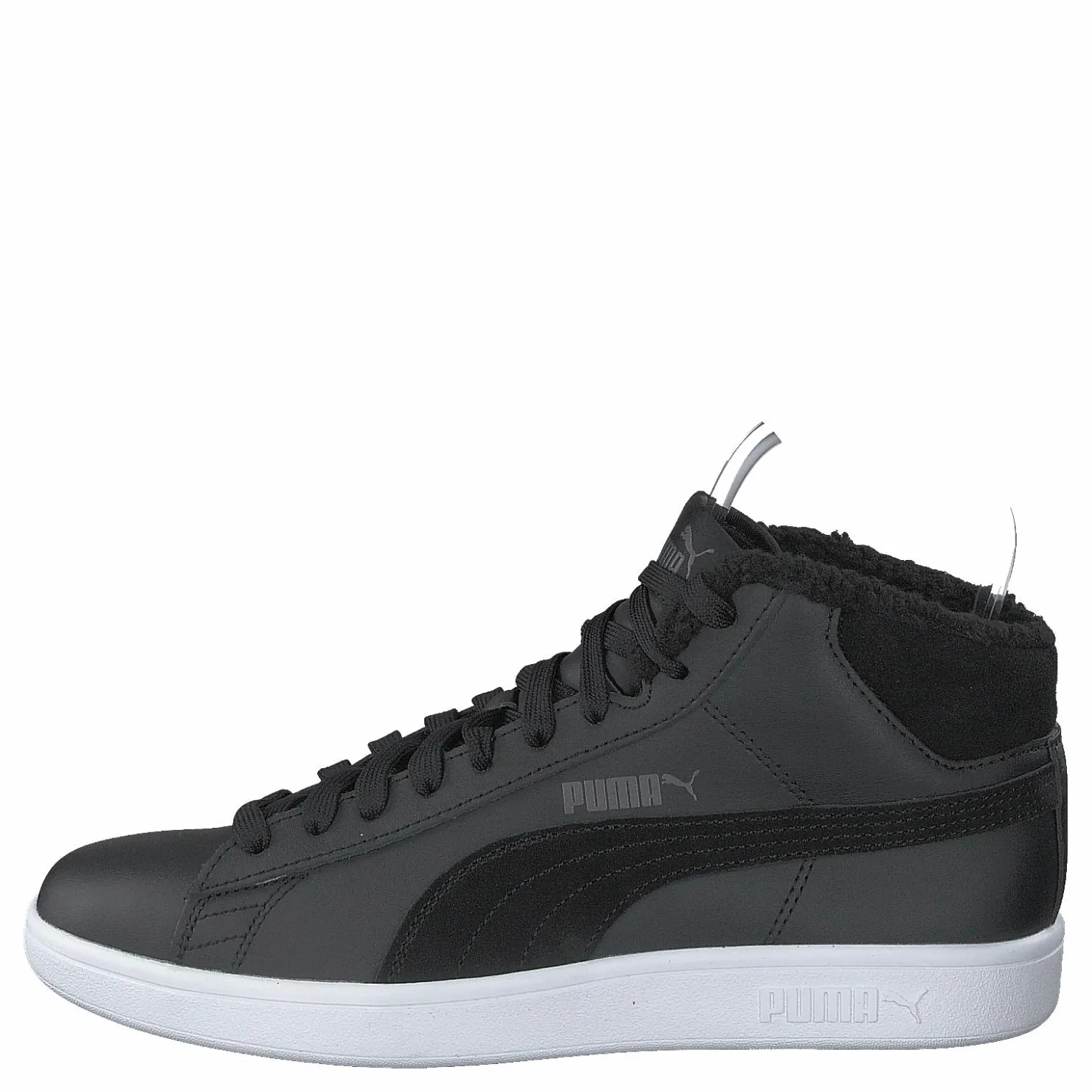 Puma Smash V2 Mid Wtr L Black-dark Shadow- White Svart Clearance