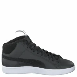 Puma Smash V2 Mid Wtr L Black-dark Shadow- White Svart Clearance