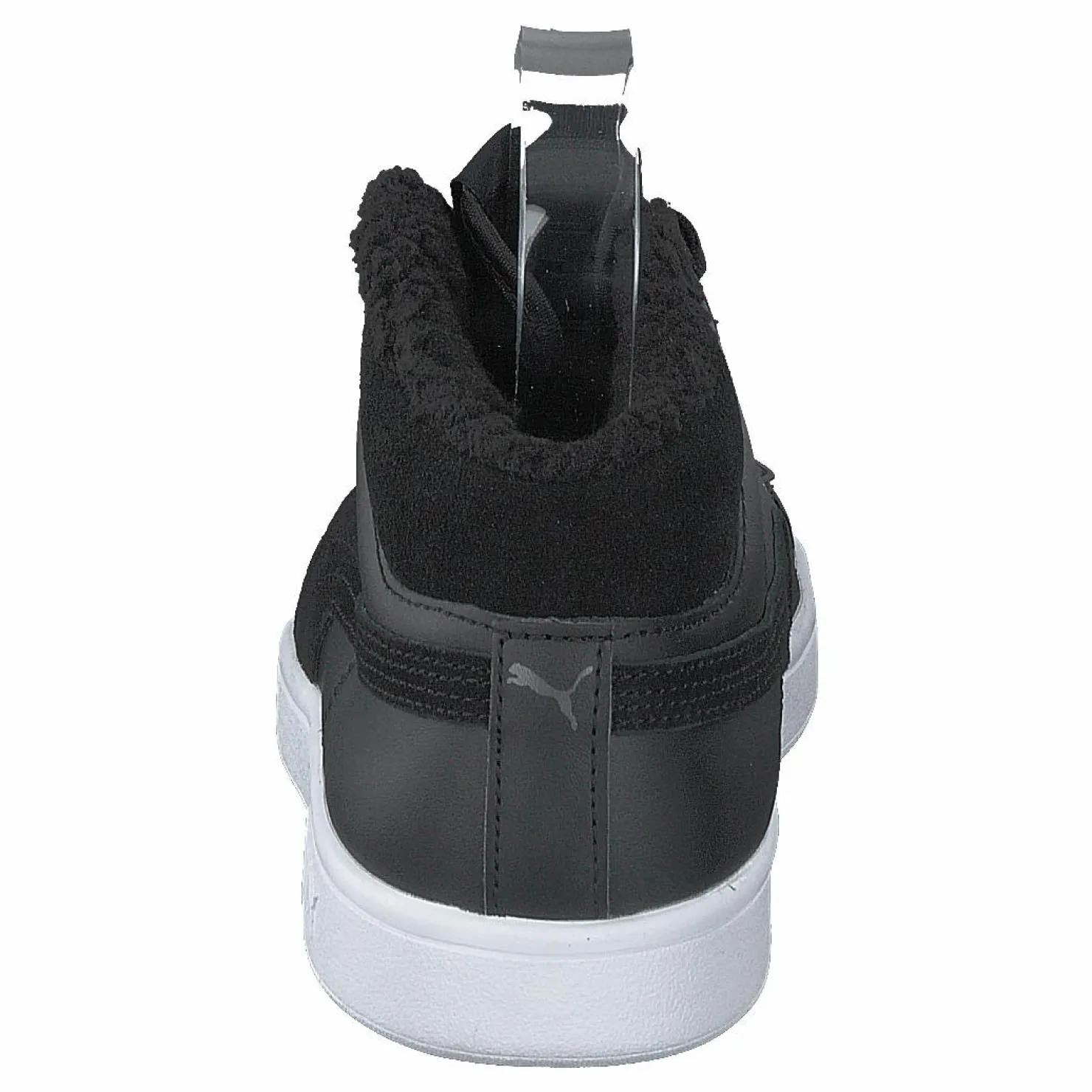 Puma Smash V2 Mid Wtr L Black-dark Shadow- White Svart Clearance