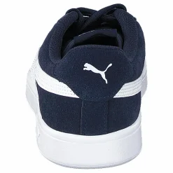 Puma Smash V2 Peacoat- White Blå Discount