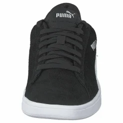 Puma Smash V2 Black- White-silver Svart Sale