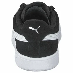 Puma Smash V2 Black- White-silver Svart Sale