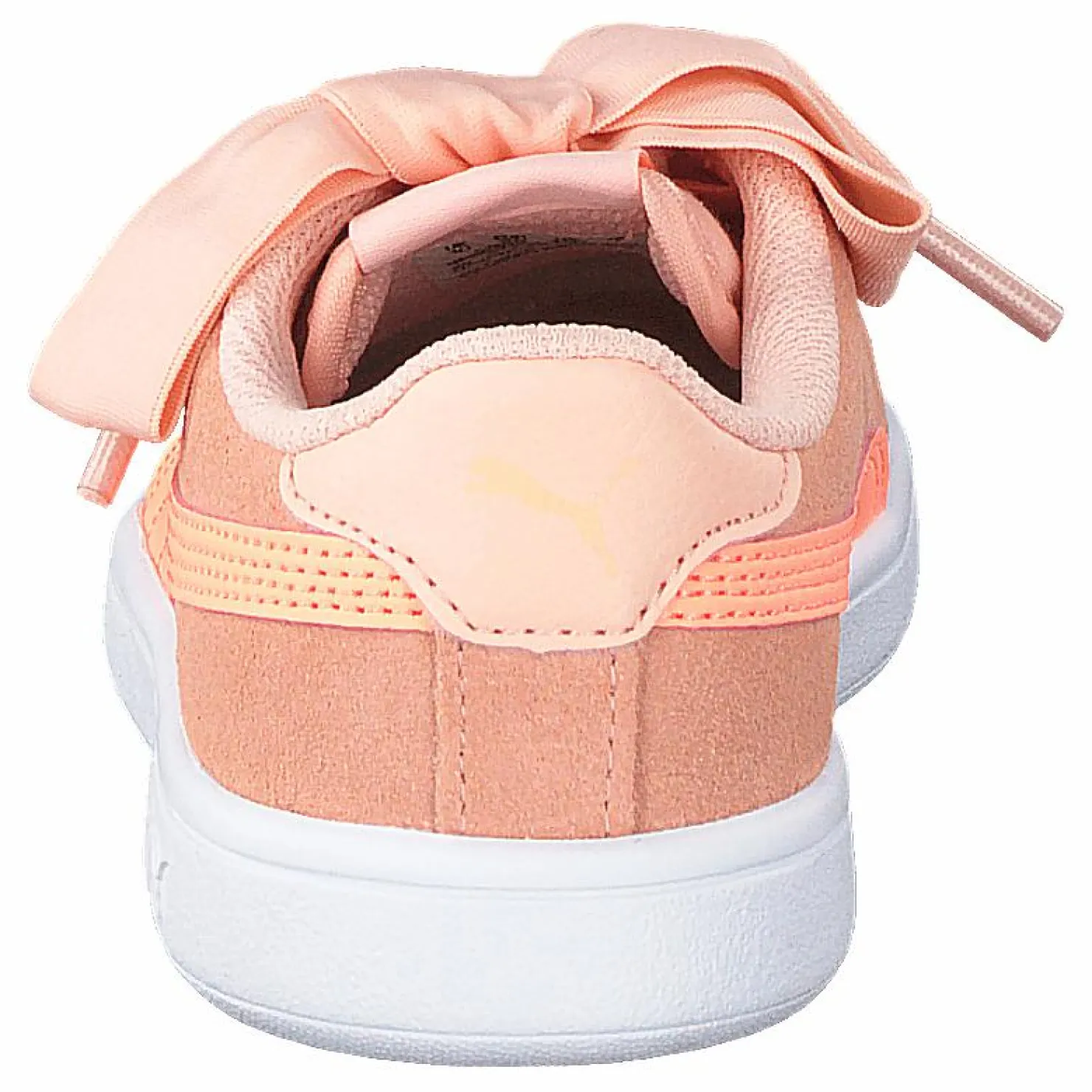 Puma Smash V2 Ribbon Ac Ps Peach Bud-bright Peach Rosa och Beige Sale