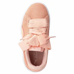 Puma Smash V2 Ribbon Ac Ps Peach Bud-bright Peach Rosa och Beige Sale