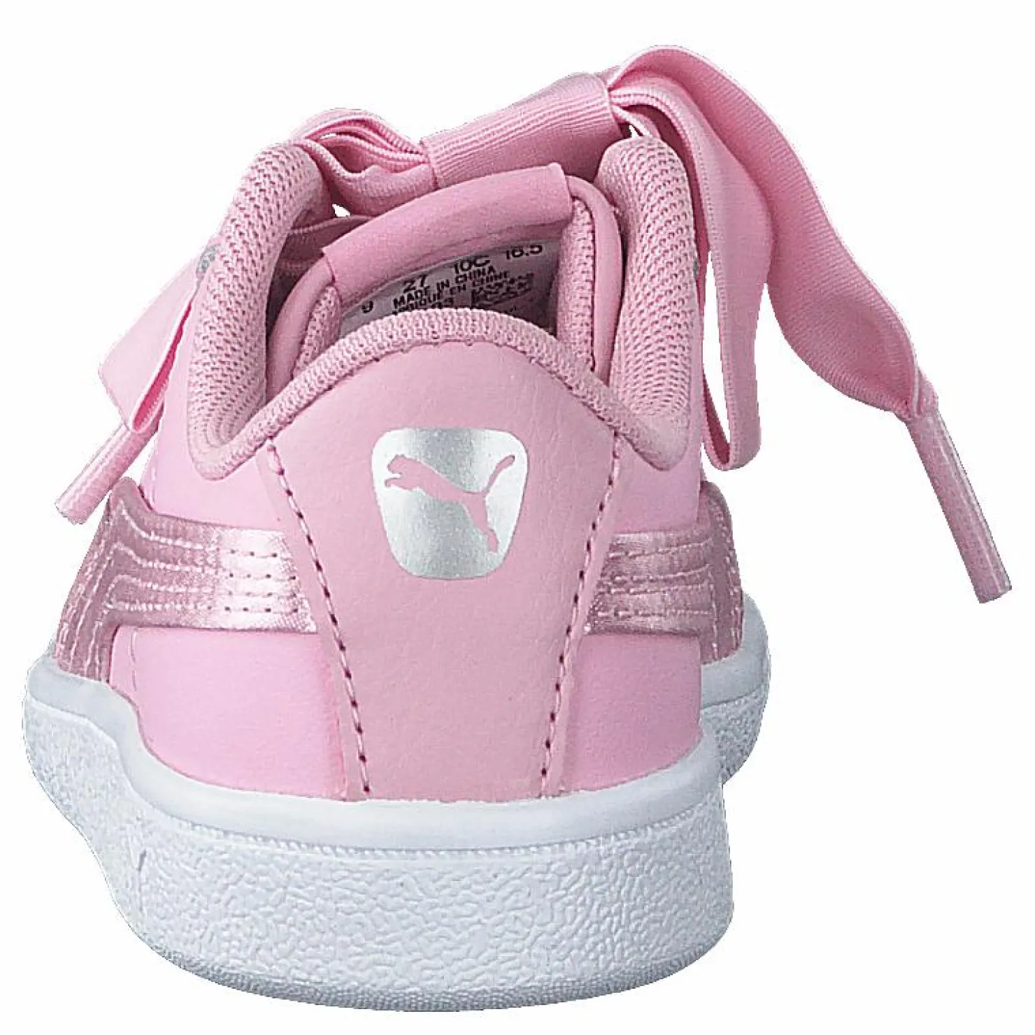 Puma Vikky Ribbon L Satin Inf Pale Pink-pale Pink Rosa Clearance