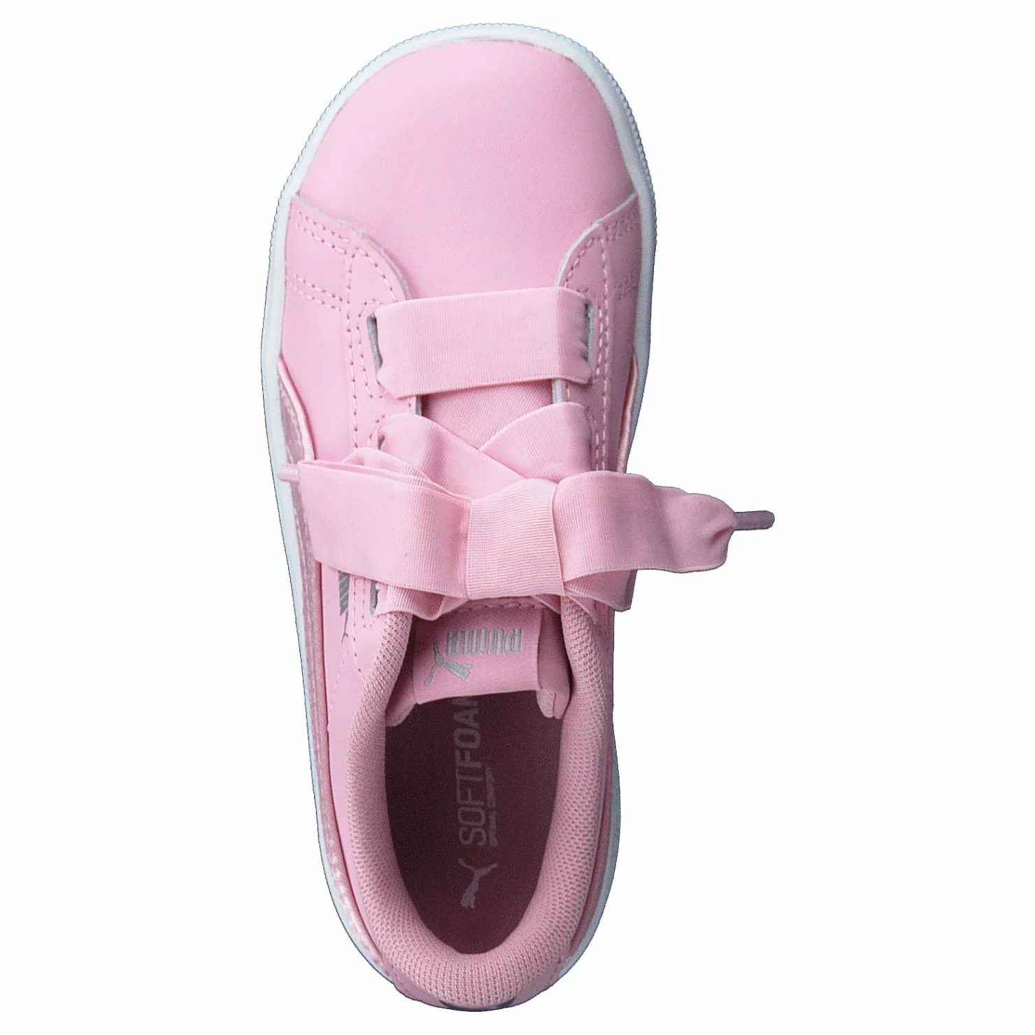 Puma Vikky Ribbon L Satin Inf Pale Pink-pale Pink Rosa Clearance