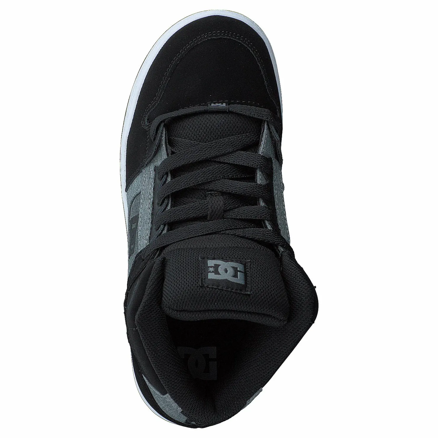 DC Shoes Pure High-top Black/charcoal Svart New