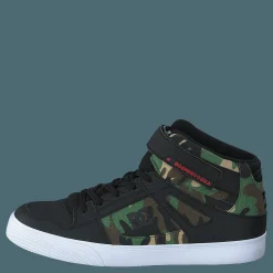 DC Shoes Pure High-top Ev Black Camo Svart Sale