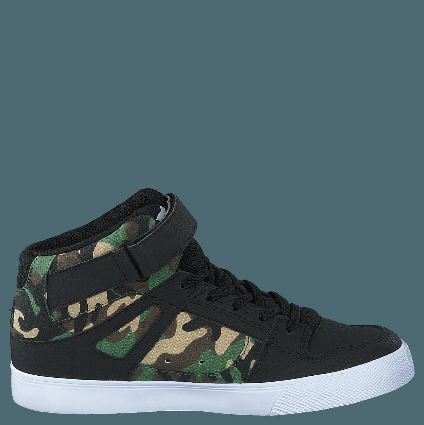 DC Shoes Pure High-top Ev Black Camo Svart Sale