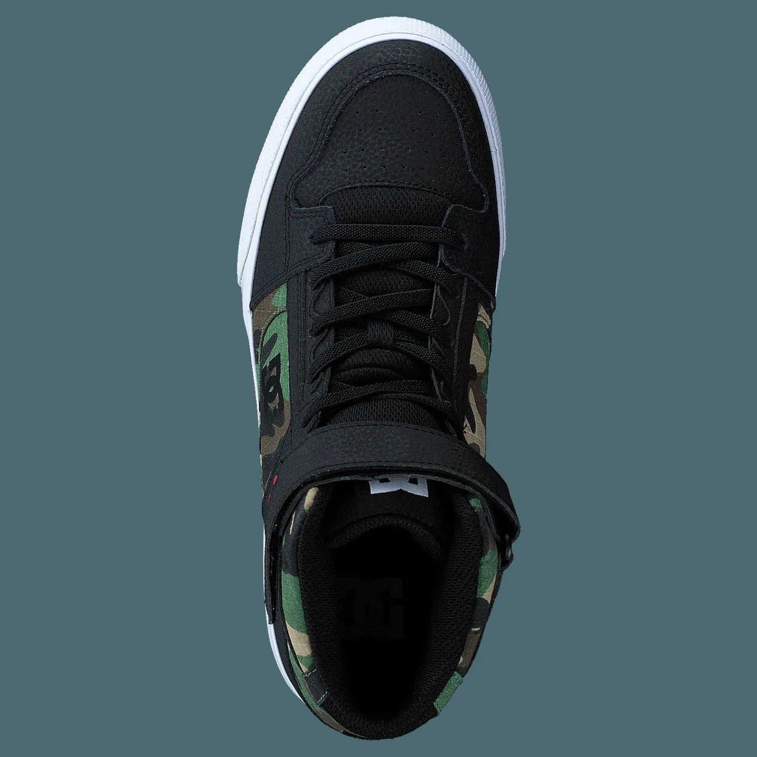 DC Shoes Pure High-top Ev Black Camo Svart Sale