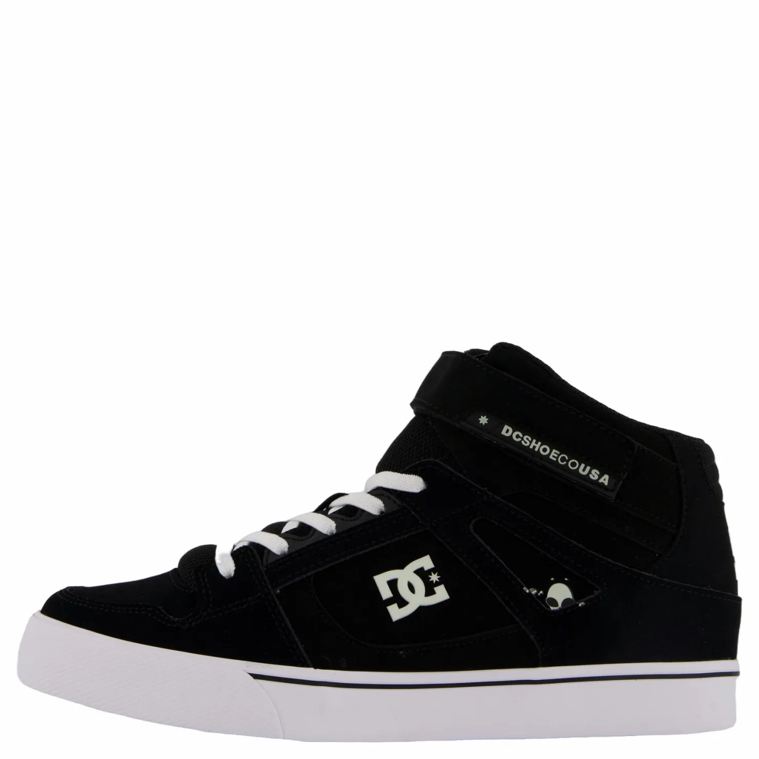DC Shoes Pure High-top Ev Black/glow Svart Clearance