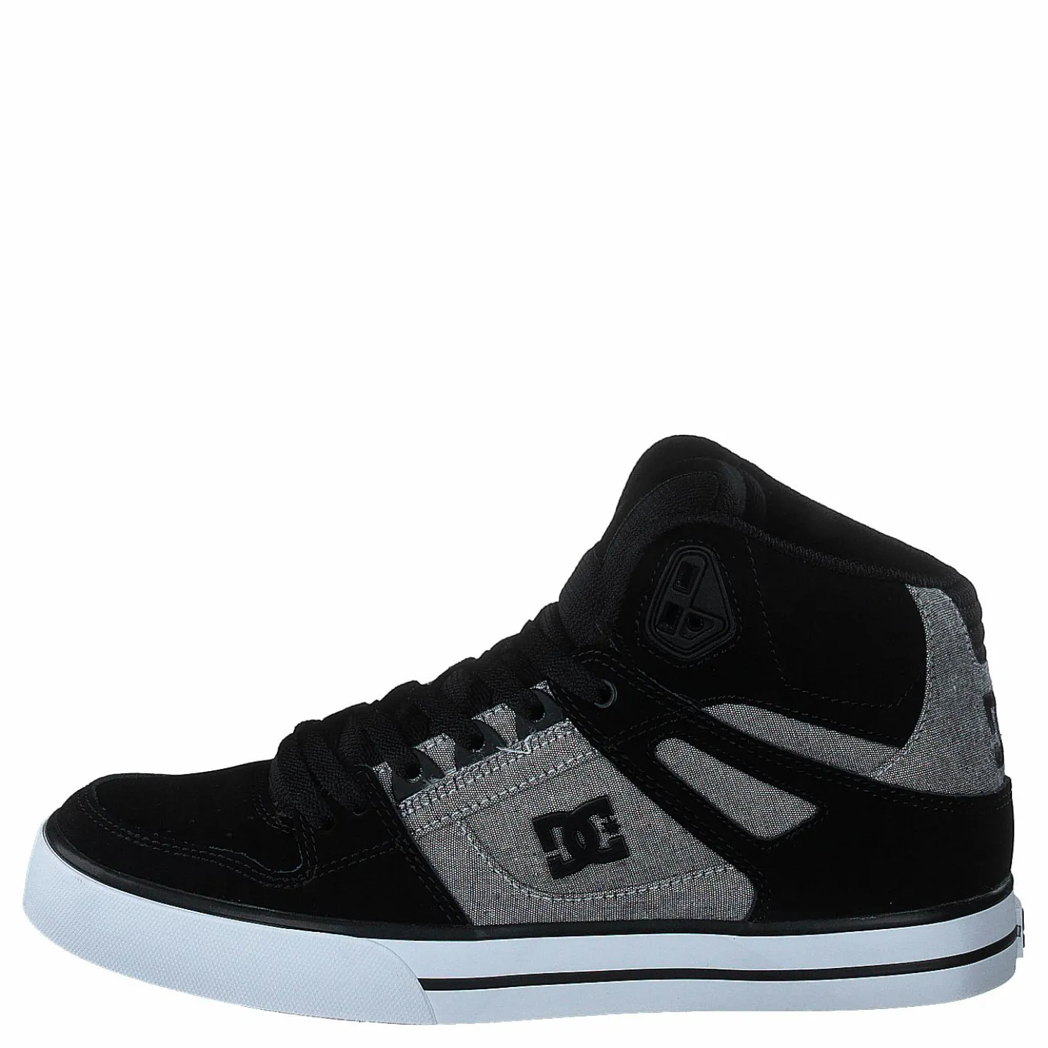 DC Shoes Pure High-top Wc Black/battleship/armor Svart