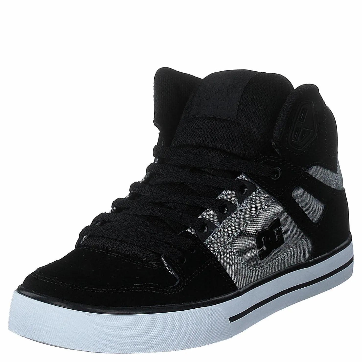 DC Shoes Pure High-top Wc Black/battleship/armor Svart