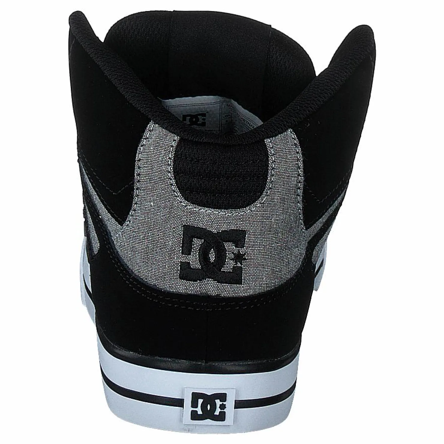 DC Shoes Pure High-top Wc Black/battleship/armor Svart