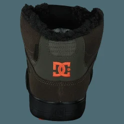 DC Shoes Pure High-top Wc Wnt Dusty Olive/orange Grön Sale