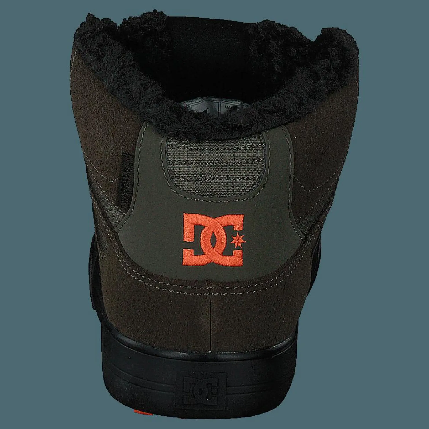 DC Shoes Pure High-top Wc Wnt Dusty Olive/orange Grön Sale