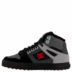 DC Shoes Pure High-top Wc Wnt Grey/black/red Svart, Grå och Flerfärgad Outlet