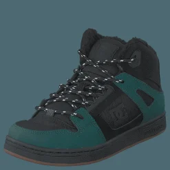 DC Shoes Pure High-top Wnt Dark Green Turkos och Svart Hot