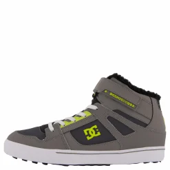 DC Shoes Pure High-top Wnt Ev Grey/grey/green Grå Online