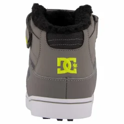DC Shoes Pure High-top Wnt Ev Grey/grey/green Grå Online