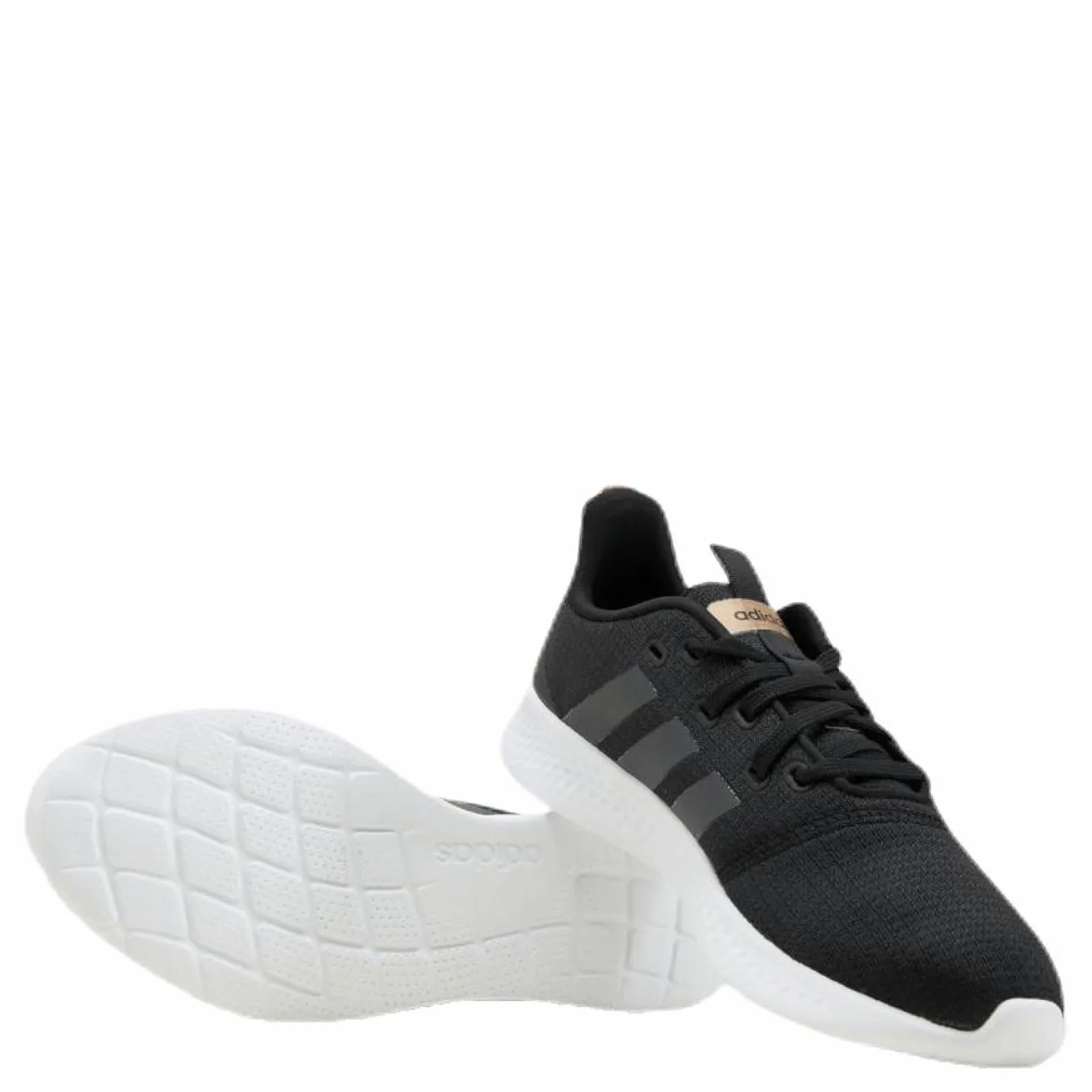 adidas Puremotion Shoes Core Black / Grey Six / Light Flash Orange Svart Sale