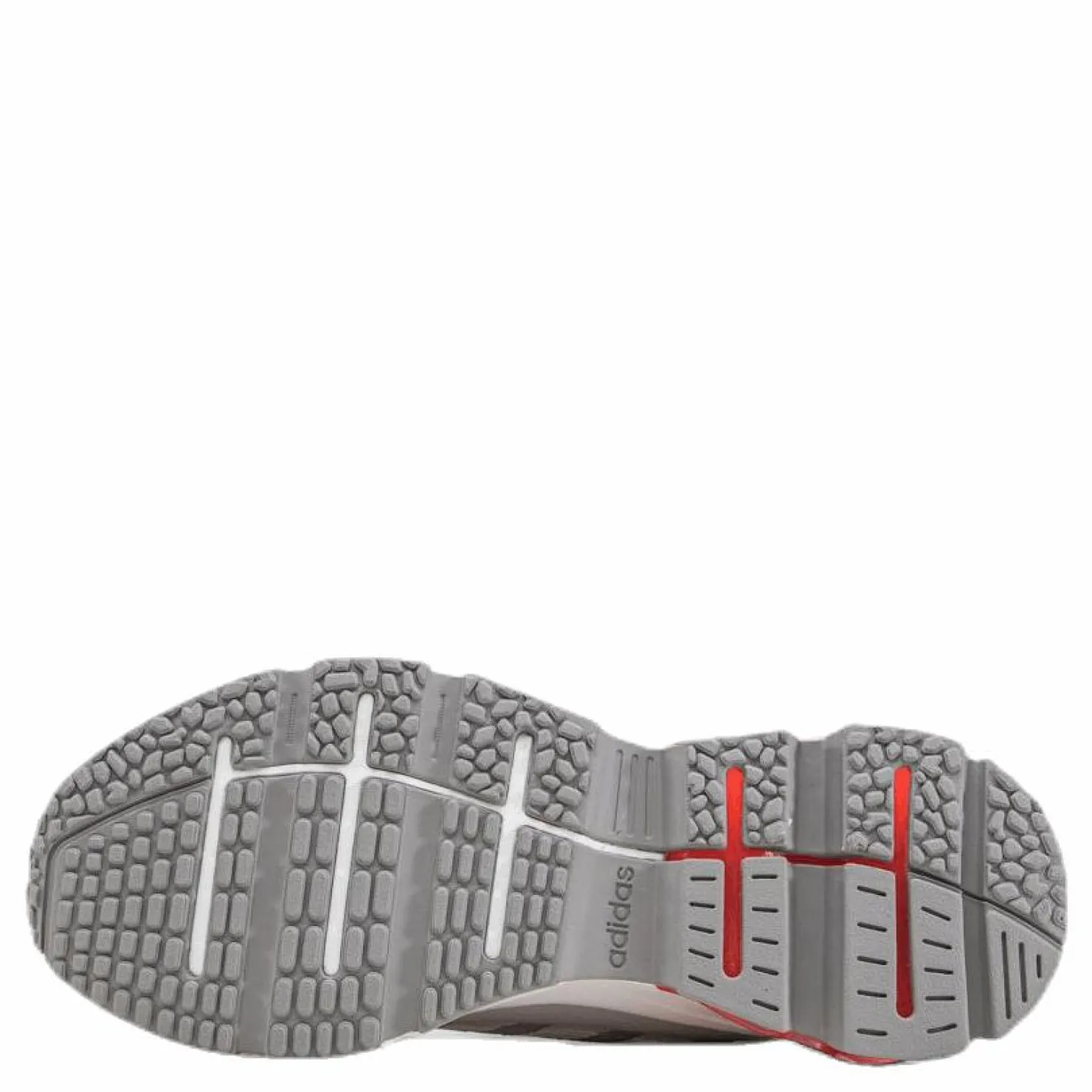 adidas Quadcube Shoes Dash Grey / Dash Grey / Grey Two Vit och Röd Sale