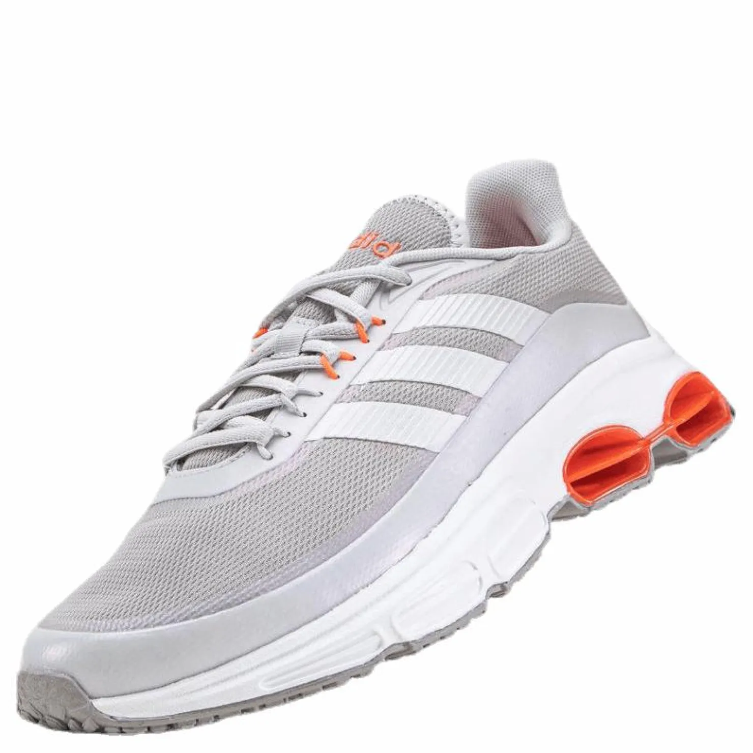 adidas Quadcube Shoes Dash Grey / Dash Grey / Grey Two Vit och Röd Sale