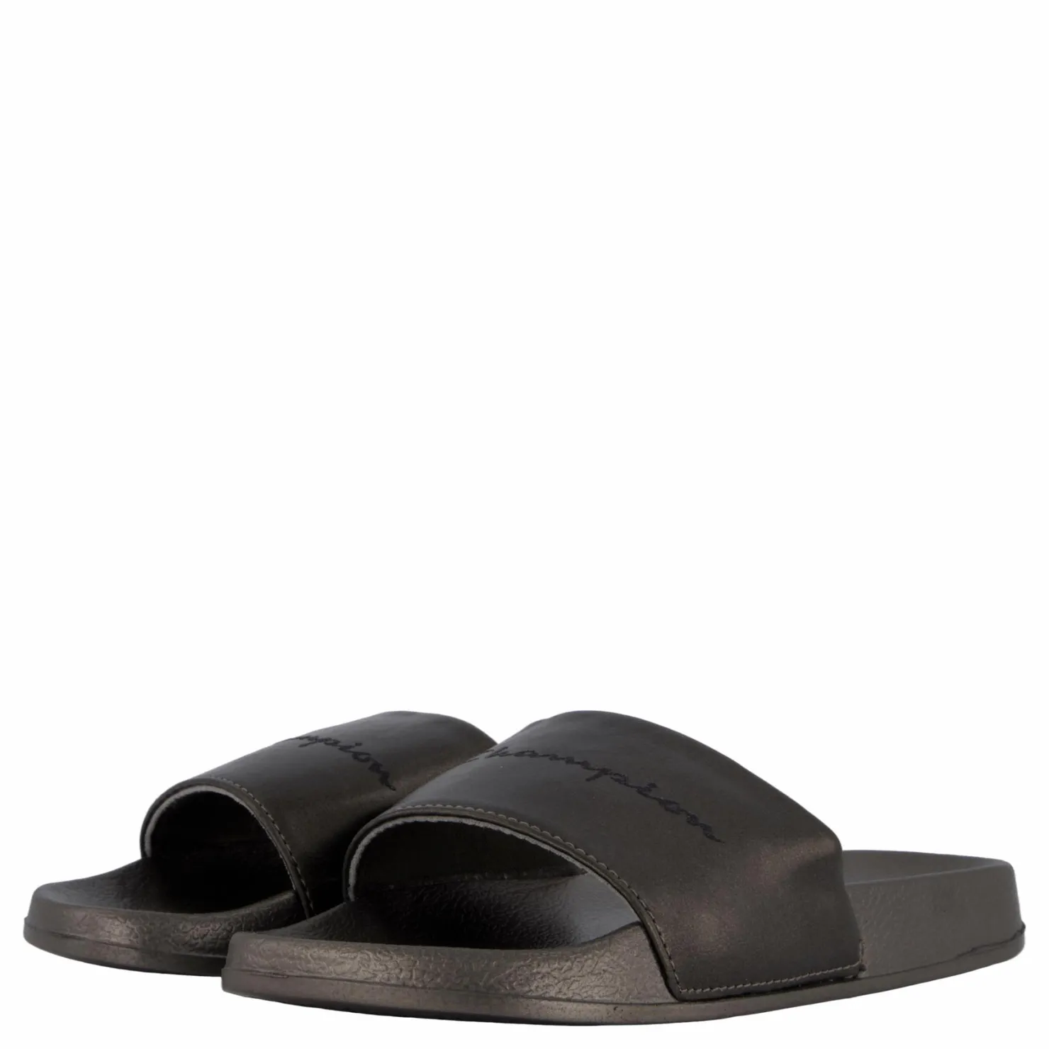 Champion Queens Slide Fallen Rock Svart Discount