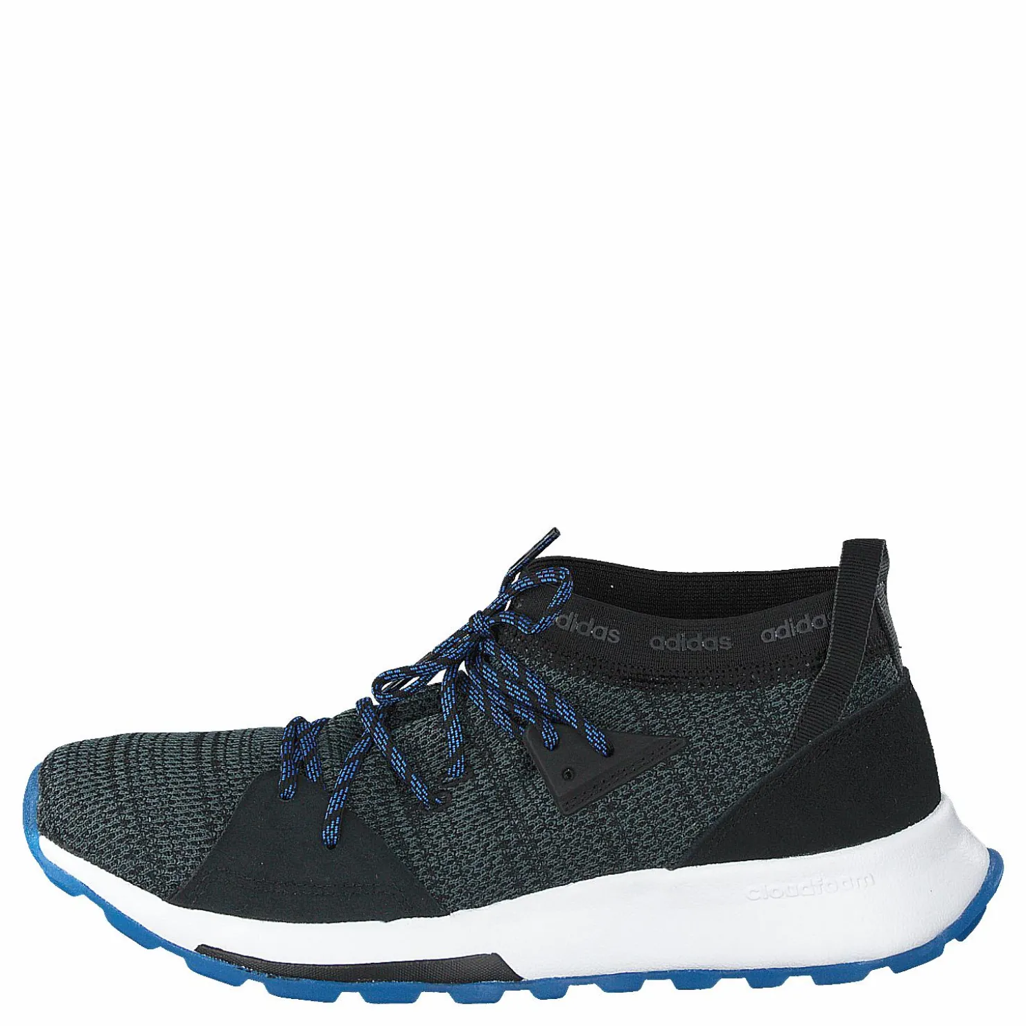 adidas Quesa Shoes Core Black / Grey Six / Cloud White Svart New