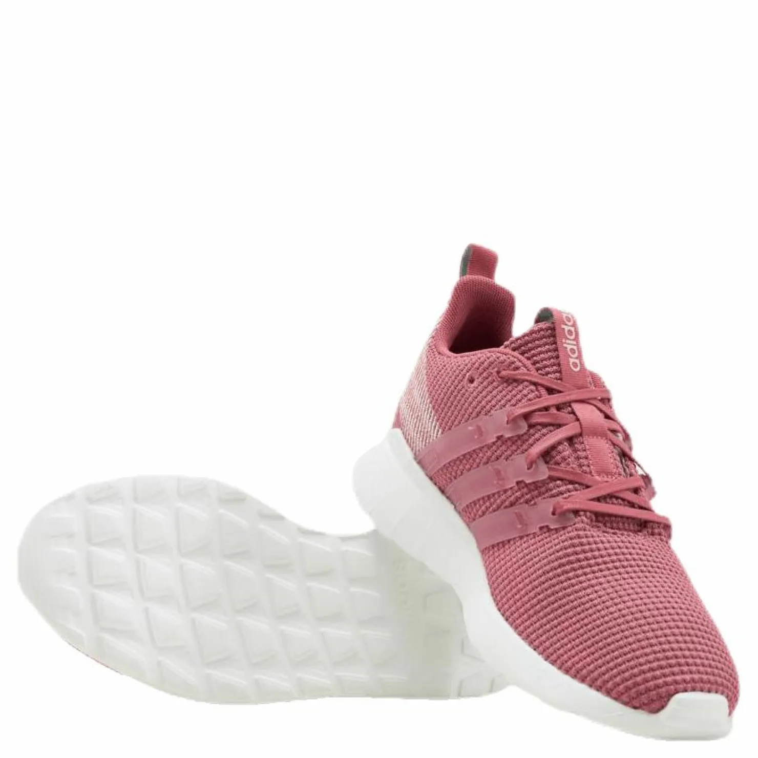 adidas Questar Flow Shoes Trace Maroon / Trace Maroon / Pink Tint Rosa Clearance