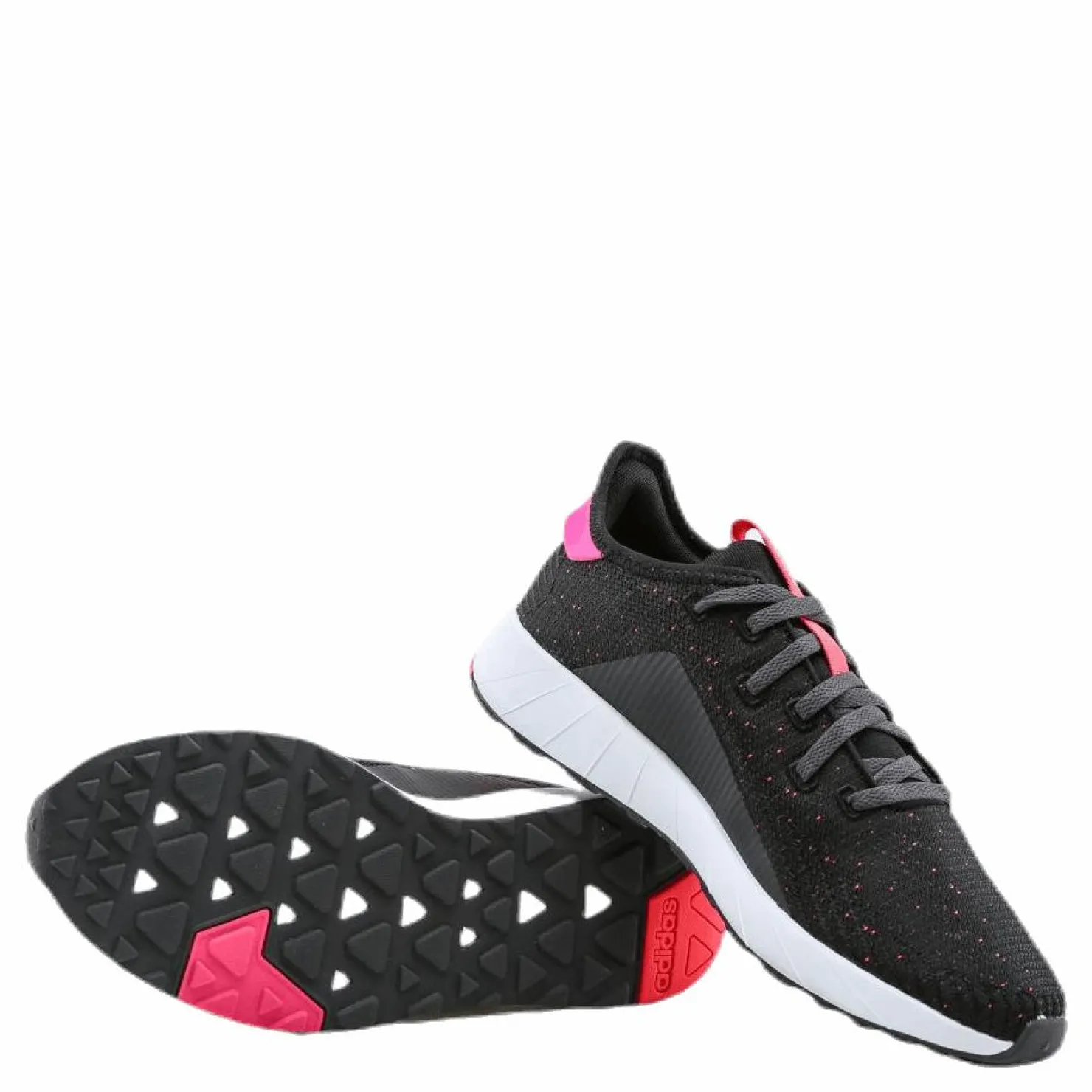 adidas Questar X BYD Shoes Core Black / Grey Six / Shock Pink Svart Online